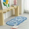 Tappeti in tappeto da bagno coreano tappeto cartone animato creativo tappeto spesso peluche morbido e soffice corridoio della sala da corridoio tapis