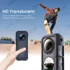 Filtri Guardie per lenti per Insta360 One X2 Accessoroy Lens Protector Cover per Insta360 X2 antiscratch Ultra HD Sticky Protective Guard