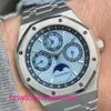 Luxury AP Wrist Watch Royal Oak Series 26574PT.OO.1220PT.01 Automatiska maskiner för män