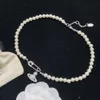 Du Fu Vivianxi Empress Dowager 3D Pin Saturn Pearl Necklace Female Planet Nana Same High Version Bracelet