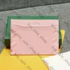 Billet de diseñador de alta calidad GO Yard Slim Mini Card Suportador de tarjetas para mujeres con caja de casos de moda y modernas son fáciles de combinar 236