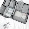 Сумки для хранения набор дорожных веществ 7pcs/set Bag Organizer Организатор