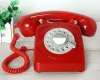 Accessoires Corded Telefoon Rotary Dial Home Telefoon Oranje antiek ouderwetse home Telefoon Classic Vintage Telefoons Beste Home Gift