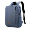 Backpack Heren Waterdichte Casual Business Men Stijlvolle boektas USB 15,6 inch Laptop Back Travel Mannelijke Tassen