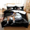 Set di biancheria da letto Chris Brown Set singolo Twin Full Queen King Size Set Aldult Kid Biding DuvetCover Sets 3D Foglio da letto anime set