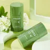 Dispositivi 40 g di pulizia del tè verde maschera pulizia della maschera di fango maschera controllo anti -acne per la cura della pelle di sfogliare l'acne poro