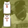 CUSTOM Mens Youth/Kids CHUBBS HENDRICKS 5 BISHOP HAYES TIGERS WHITE BASKETBALL JERSEY THE WAY BACK TOP Stitched S-6XL