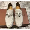 Loro pianoforte LP Lorospianasl Mocassini britannici in stile casual 2023 scarpe da donna in velluto a piedi bassa camminata da uomo scarpe da uomo 35-46