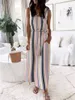 Sukienki zwykłe w stylu modowym Summer damskie noszenie Amazon Wish luźne kamizelka drukowana seria pasa sukienka kobieta