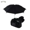 Studio Hot Sale PC PC preto DSLR Câmera Umbrella Sunshade Holder Rainy for General Camera Photographic Umbrella