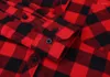 Men's Casual Shirts VFan Flannel Men Plaid 2024 Autumn Luxury Slim Long Sleeve Brand Formal Business Fashion Dress Warm E1203