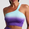 Yoga -Outfit Sport Bra Sportswear Push Up Squat Top Training Frauen Fitness Fitnessstudio Nahe Workout Activewear Ombre