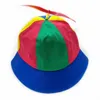 Caps sombreros para niños adultos helicópter de verano hélice de cubo de cubo de cubo de cubo colorido dragonfly dragonfly cosplay fiesta ajustable snapbackhat d240425