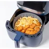 Airfryer Silicone Pot multifuncional fritadeiras de ar para forno Acessórios para pão pizza frita com cesta de assadeira de bandeja de assadeira