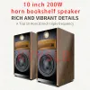 Haut-parleurs 180W 10 pouces fièvre étagère passive haut-parleur twoway professionnel audio 8Ω haut-parleurs Boîtes sonores haute puissance haut-parleur