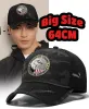Softball New XL Big Head Man Plus Size Mesh Baseball Cap Vuxen utomhus Camo Sun Hat Sport Snapback Hats Dad Trucker Caps Big Size 64cm