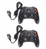 2PcsLot Fashion Black Wired Gaming Controller Game Pad Joystick for Microsoft XBOX S System Type 2 Gamepad With 147m Cable8927084