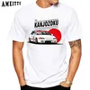 Camisetas masculinas Cívicas, por ejemplo, la camiseta de diseño de automóviles Kanjozoku Carro Engraado Impreso Menino Hip Hop Tops Casuais Cool Man Ts Nova Moda Vero T240425