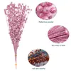 Fleurs décoratives Points de Noël artificiels Berries en poudre dorée 20pcs 35 cm 35-40cm Party Pographing Supplies Flower Arrangement Flower