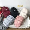 Sac à dos de grande capacité pour femmes mode nylon multiples poches boucle imperméable sac à école pour adolescente étudiante sac à dos