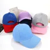 Fashion Candy Color Kinder Baseball Cap Sun Protection Boy Girls Hut Verstellbare Reise Kinder Baseball Mütze Baby Sommersonne Hut