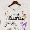 Rock Hip Hop Street Hoodies Set Washed Flame Letter Imprimed Pullover Men Men Femmes Hell Star Sweatshirts Sweat Sweet Suissinets Brands Outdoor Jacket 403
