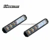 Lamp Coxswain vs968d LED -strobe Licht voor auto 12*3W LED's Dual Color Warning Light Truck Surface Mount Kits Strobe Lamp R65 doorgegeven