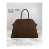 Tas suede de 15 * Tote Row Margaux Cowhide Commuter Travel Bag VG9J