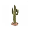 Fleurs décoratives créatives pvc modèle arbre artificiel cactus green plantes ornements bricolage micro-paysage décoration artisanat pour home bureau