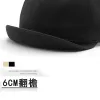 Softball Large Head UpTurn Peak Snapback Hat Man Woman 5cm Short Brim Baseball Cap 5560cm 6065cm