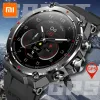 Uhren Xiaomi Mijia GPS Smartwatch Amoled Display 24H Health Monitor 5 atm Langes Akkulaufer Smartwatch für Männer mit magnetischem Ladegerät