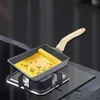 Pans Tamagoyaki Pan Sushi Burger Egg Frying For Restaurant Home Camping