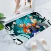 Tappeto tappeto tappeto d-dragon b-balls porta d'ingresso dello zerbino cose utili per tappetini per la casa tapis roulant tapis roulant tappeti tappeto t240422