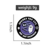 Boo Ghost Enamel Pins Custom Spooky for Life non solo Spille di Halloween badge di lavani Punk Gioielli Gothic Regalo per gli amici