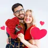 Dekorative Blumen 1PC Künstliche Blume Eternal Rose Teddybär für Mutter Tag Geburtstag Valentinstag Jubiläumsgeschenke Dekorationen Dekorationen