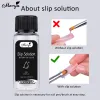 Liquids Monja 20ml Nail Enhancement Slip Solution for Acrylic UV Building Gel Soak Off Quick Builder Extension Liquid DIY Manicure Tools