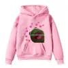 Sweatshirts Enfants mignons grenouille sweats à capuche garçons filles anime swetshirts print