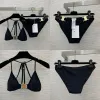 Zwarte ontwerper Bikinis Swimsuit Women Swimsuits Tank 2024 Swimwear Thong Cover Up Two -Piece Designers Bikini Woman Bathing Suits
