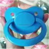 Pacifiers# Pink Pacifier Adt Baby Big Size Sile Nipple Rainbow For Cute Girl Boy Ddlgabdlover 1Pcs 240322 Drop Delivery Kids Materni Dhsfd