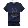 قمصان أرنب نفسية للرجال جديد زائد الحجم رجال T Shirt الصيفية الموضة النفسية أرنب البولو طباعة الأكمام قصيرة الأكمام العلامة التجارية Top 3xlubhi 8 802