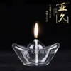 Candle Holders O.RoseLif Handmade Glass Candlestick Oil Lamp Gather Candlelight Dinner Christmas Decorations For Home Party Bar