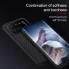 Cas pour Xiaomi Mi 11 Ultra Case Nillkin 3D Texturé Nylon UltraHin Businet Hard Back Cover Téléphone pour Xiaomi Mi11 Mi 11 Ultra