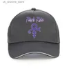 Ball Caps Prince Purple Rain Tour Baseball Hat Fashion Mens Cotton Cool Design Button Hat Adjustable Summer Hat Q240425