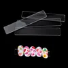 1Set False Nail Tips Nail Art Display Stand Transparent Practice Acryle Gel Plock Holder Manicure Manicure Показ инструментов