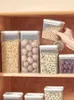 Matbesparare förvaringsbehållare värda köp av förseglad låda korn godis torr burk transparent mellanmål produkt h240425
