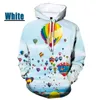 Men's Hoodies Sweatshirts Hot Air Balloon Graphic Sweatshirts Romantic Cp Pullovers Fashion Casual Hoodies For Men Clothes Women Streetwear Y2k Tracksuit 240424