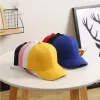 Fashion Candy Color Kinder Baseball Cap Sun Protection Boy Girls Hut Verstellbare Reise Kinder Baseball Mütze Baby Sommersonne Hut