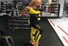 Femmes Sport Suit One Piece Soupnemless Fitness Yoga Set Gym Work Ontrafes Vêtements sexy à sauts courts Collons de manches Running Sportswear9092681