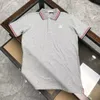 Polo Shirt Mens T Shirt Designer Luxury Brand Shirts Womens Fashion Short-sleeve Pure Cotton Letter Print Designers Summer Tees megogh CXD2404305-15