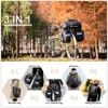 Rhinowalk 3 in1 sacca per bici 65L in bicicletta di grande capacità in bicicletta posteriore Pannier Waterproof Cycling MTB Backpack a doppio lato laterale 240411